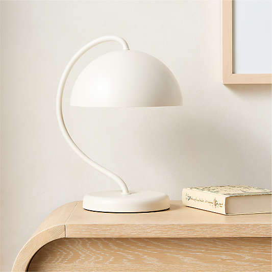 Nello Cream Metal Desk Lamp