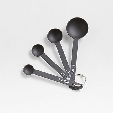 View Nera Matte Black Measuring Spoons details