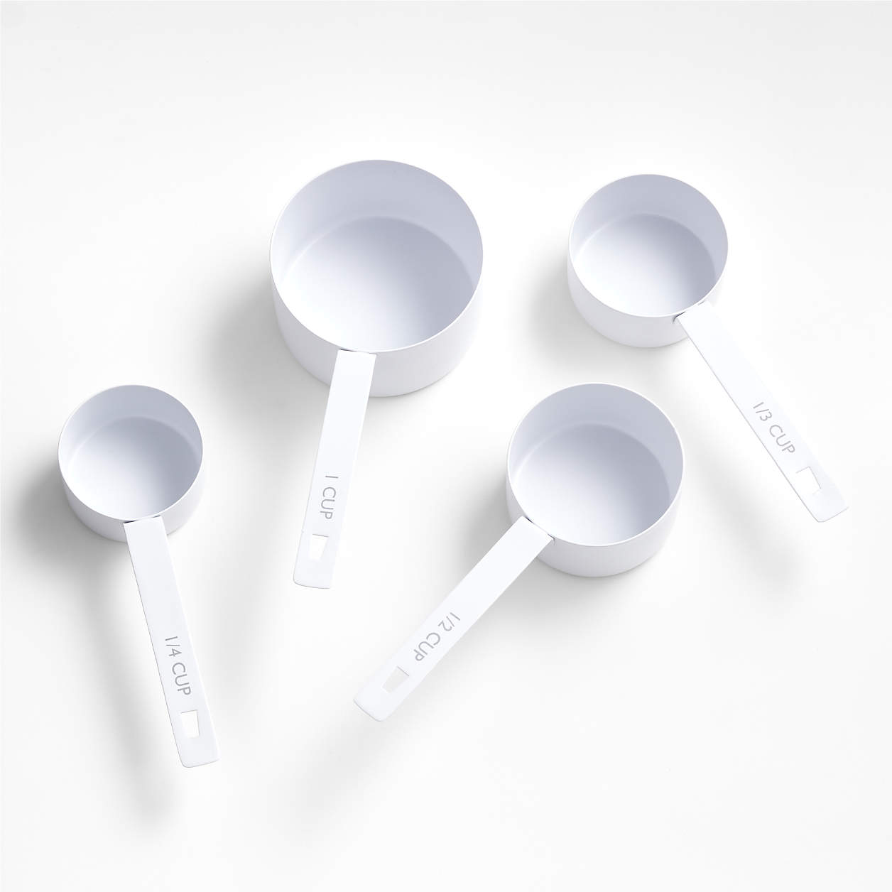 Nera Matte White Measuring Cups