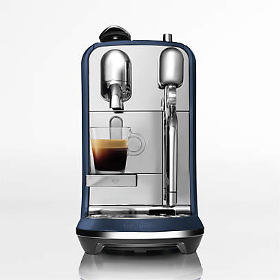 Nespresso by Breville Damson Creatista Espresso Machine + Reviews Crate & Barrel