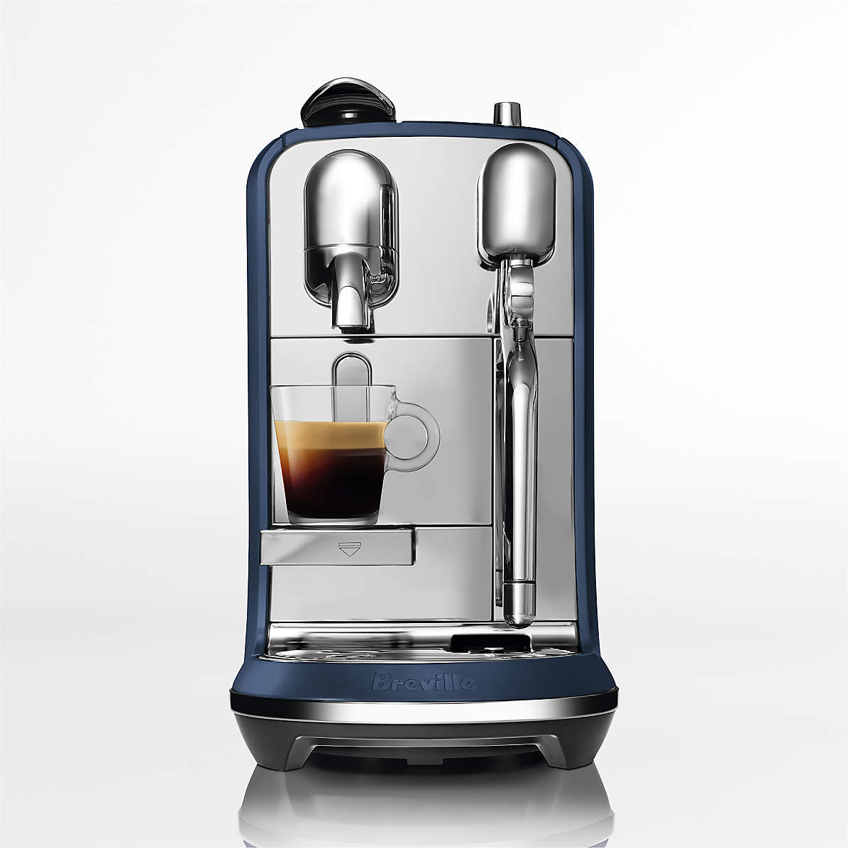 Nespresso by Breville Damson Blue Creatista Plus Espresso Machine