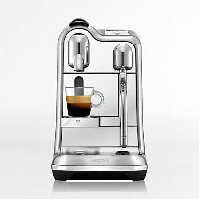 Breville Nespresso Creatista Plus Espresso Machine, Brushed Stainless Steel