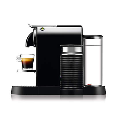 Nespresso by De Longhi Citiz Black Espresso Machine with Milk