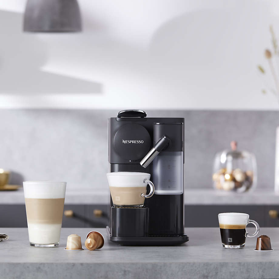 Nespresso Lattissima One Black Espresso Machine by De Longhi