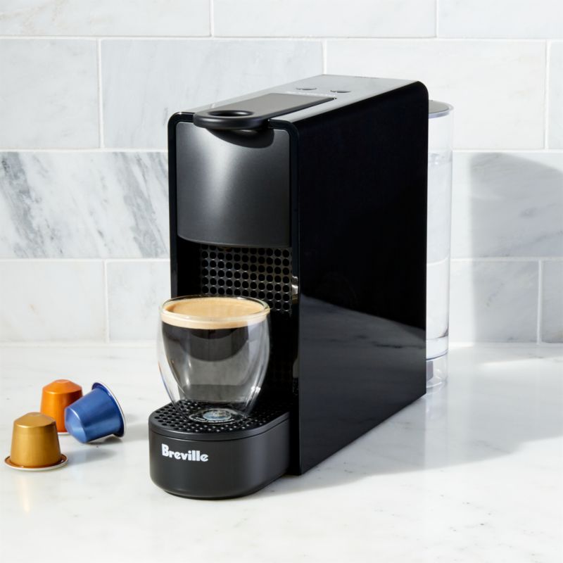  Nespresso Essenza Mini Espresso Machine by De'Longhi with Milk  Frother, 20.3 ounces, Red: Home & Kitchen