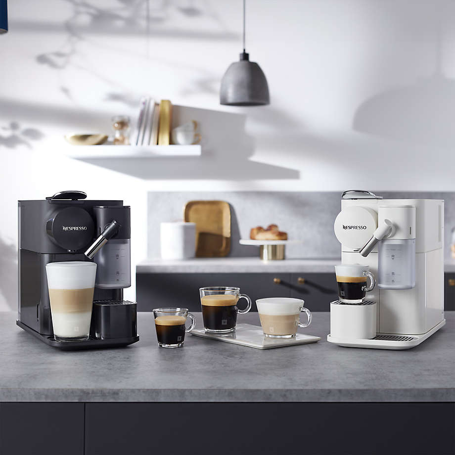 Nespresso Lattissima One Black Espresso Machine by De'Longhi + 