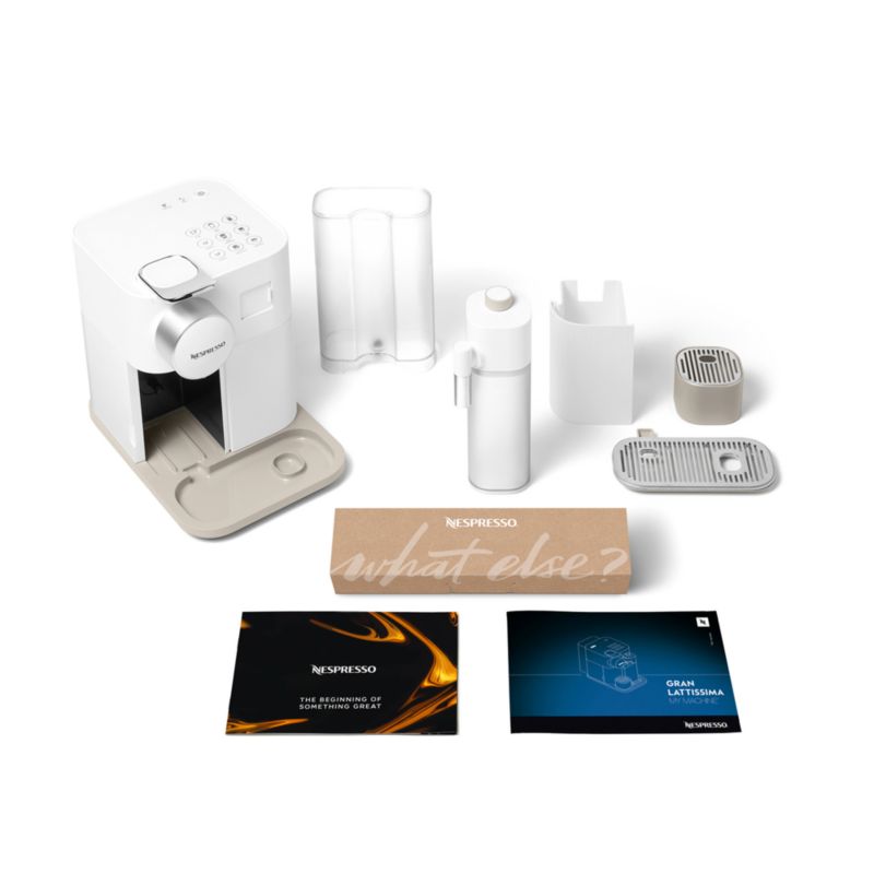 Nespresso ® by De'Longhi ® White Gran Lattissima Espresso Machine - image 10 of 10