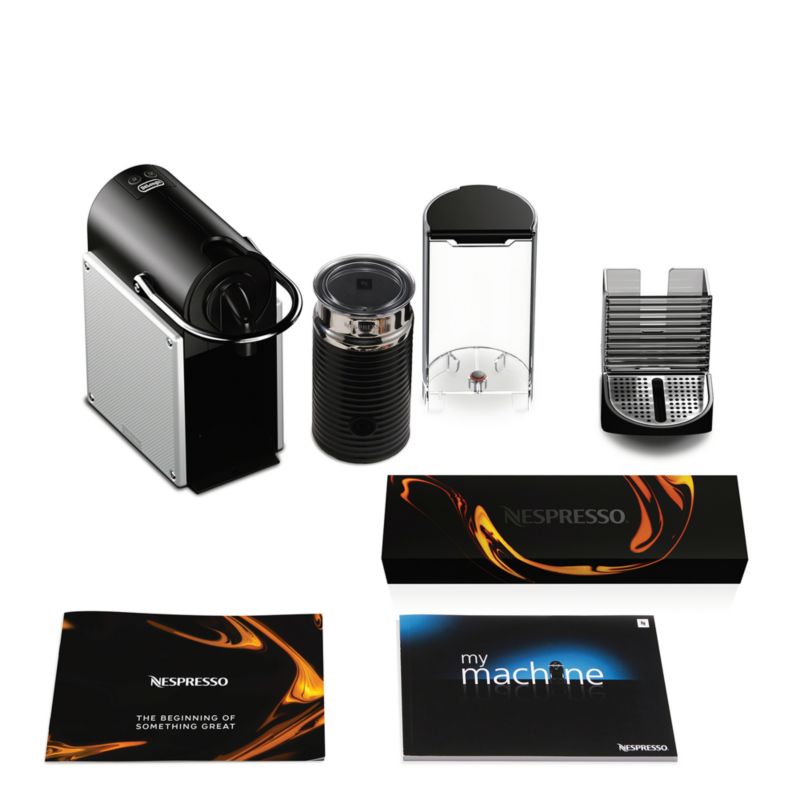 Nespresso ® by De'Longhi ® Aluminum Pixie Espresso Machine with Aeroccino Frother - image 1 of 8