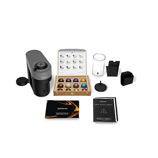 Nespresso ® by Breville ® Dark Grey Vertuo Pop+ Coffee and Espresso Machine