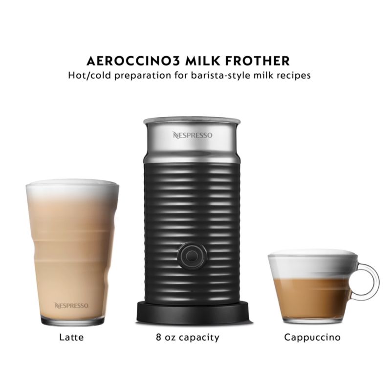 Nespresso ® by De'Longhi ® Vertuo Pop+ Deluxe Silver Espresso Machine with Aeroccino Frother - image 6 of 8