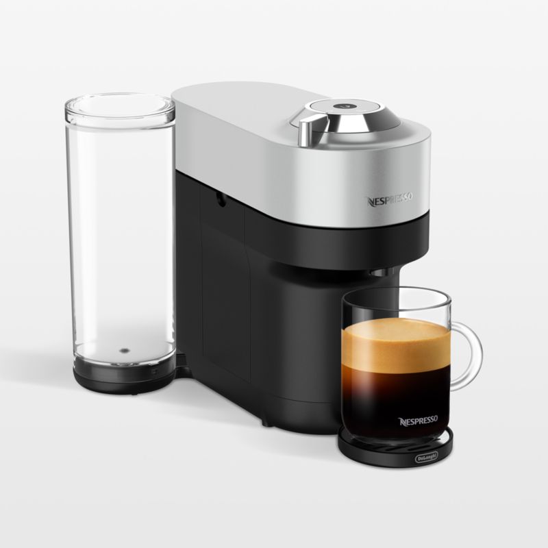 Nespresso ® by De'Longhi ® Vertuo Pop+ Deluxe Silver Espresso Machine with Aeroccino Frother - image 5 of 8