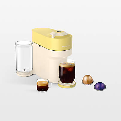 Nespresso ® Vertuo Pop+ Summer Limited Edition by De'Longhi ® in Pastel Yellow