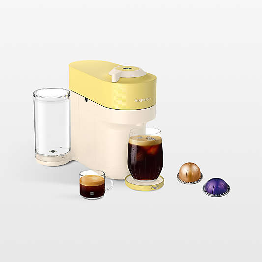 Nespresso ® Vertuo Pop+ Summer Limited Edition by De'Longhi ® in Pastel Yellow