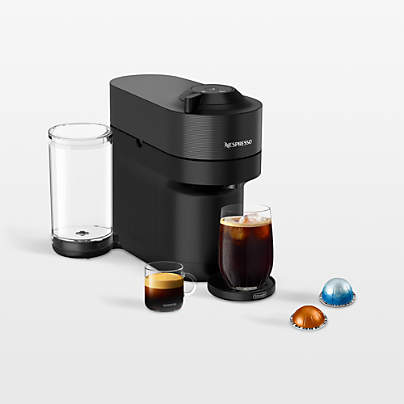Nespresso ® by De'Longhi ® Vertuo Pop+ Liquorice Black Espresso Machine