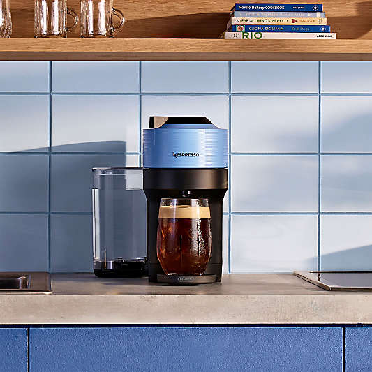 Nespresso ® by De'Longhi ® Vertuo Pop+ Pacific Blue Espresso Machine
