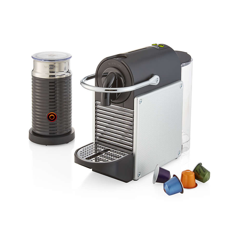 Nespresso by De Longhi Aluminum Pixie Espresso Machine with