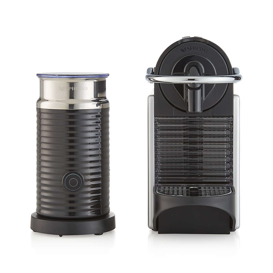 Nespresso by De'Longhi Aluminum Pixie Espresso Machine with Aeroccino  Bundle + Reviews