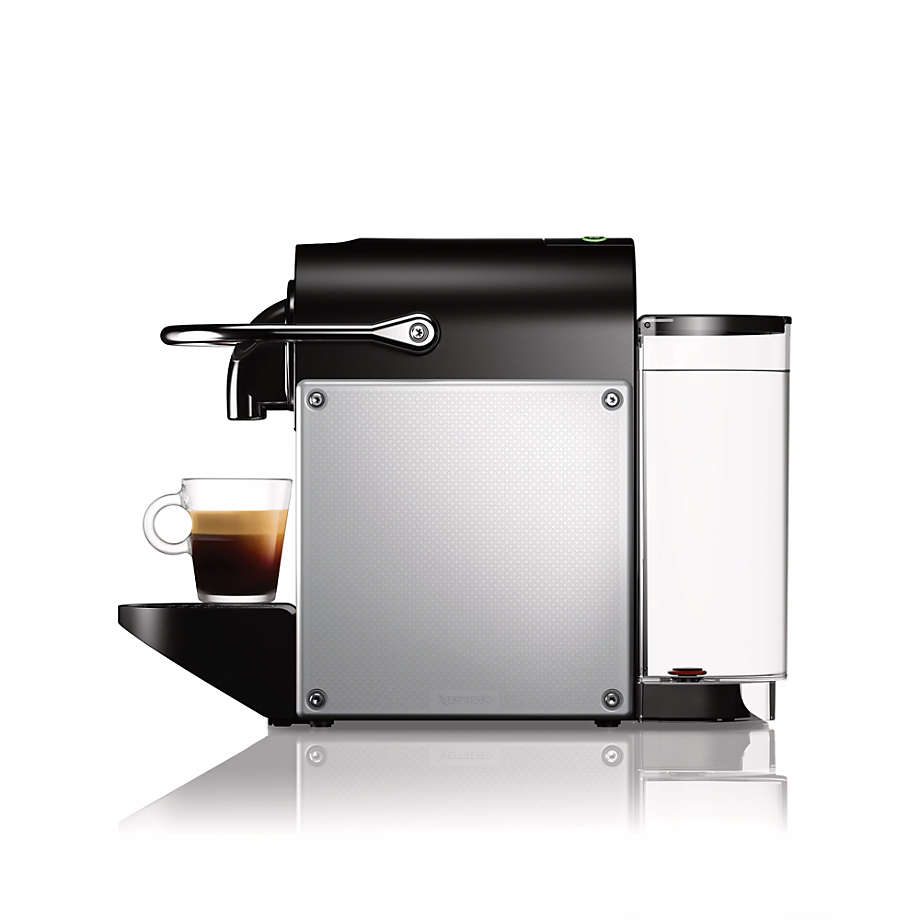 Nespresso by De'Longhi Aluminum Pixie Espresso Machine with Aeroccino Bundle