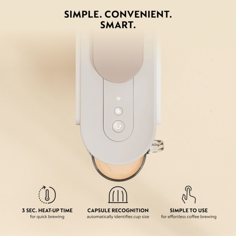 Nespresso ® by De'Longhi ® White Vertuo UP Espresso Machine Bundle - image 1 of 8