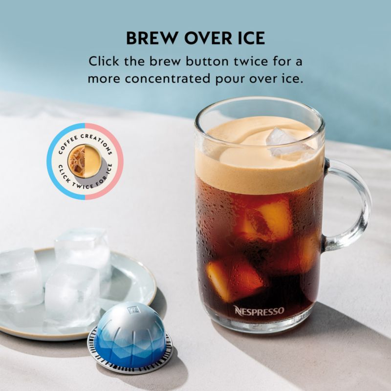 Nespresso ® by De'Longhi ® Vertuo Next Premium Coffee and Espresso Machine with Aeroccino Frother in Creamy White with Gold Accents - image 2 of 9