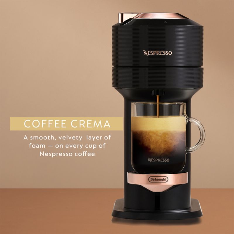 Nespresso ® by De'Longhi ® Rose Gold and Black Vertuo Next Coffee and Espresso Machine - image 2 of 13