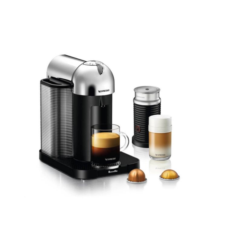 Nespresso ® by Breville ® Vertuo Coffee and Espresso Machine with Aeroccino Frother in Chrome - image 5 of 6