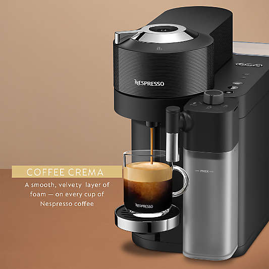 Nespresso ® Black Vertuo Lattissima Espresso Machine by De'Longhi ®