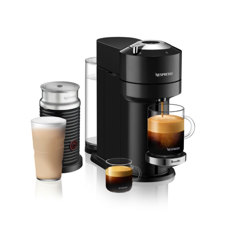 Nespresso ® by Breville ® Classic Black Vertuo Next Premium Coffee and Espresso Machine with Aeroccino Frother - image 8 of 9