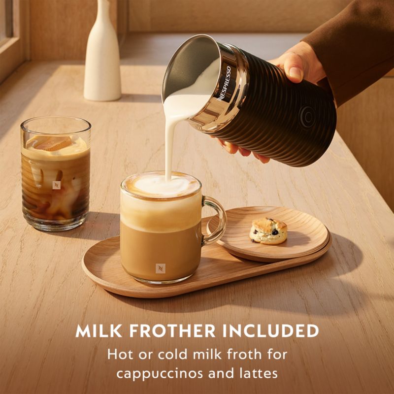 Nespresso ® by De'Longhi ® Vertuo Next Matte Black Coffee and Espresso Machine with Aeroccino Frother - image 7 of 10