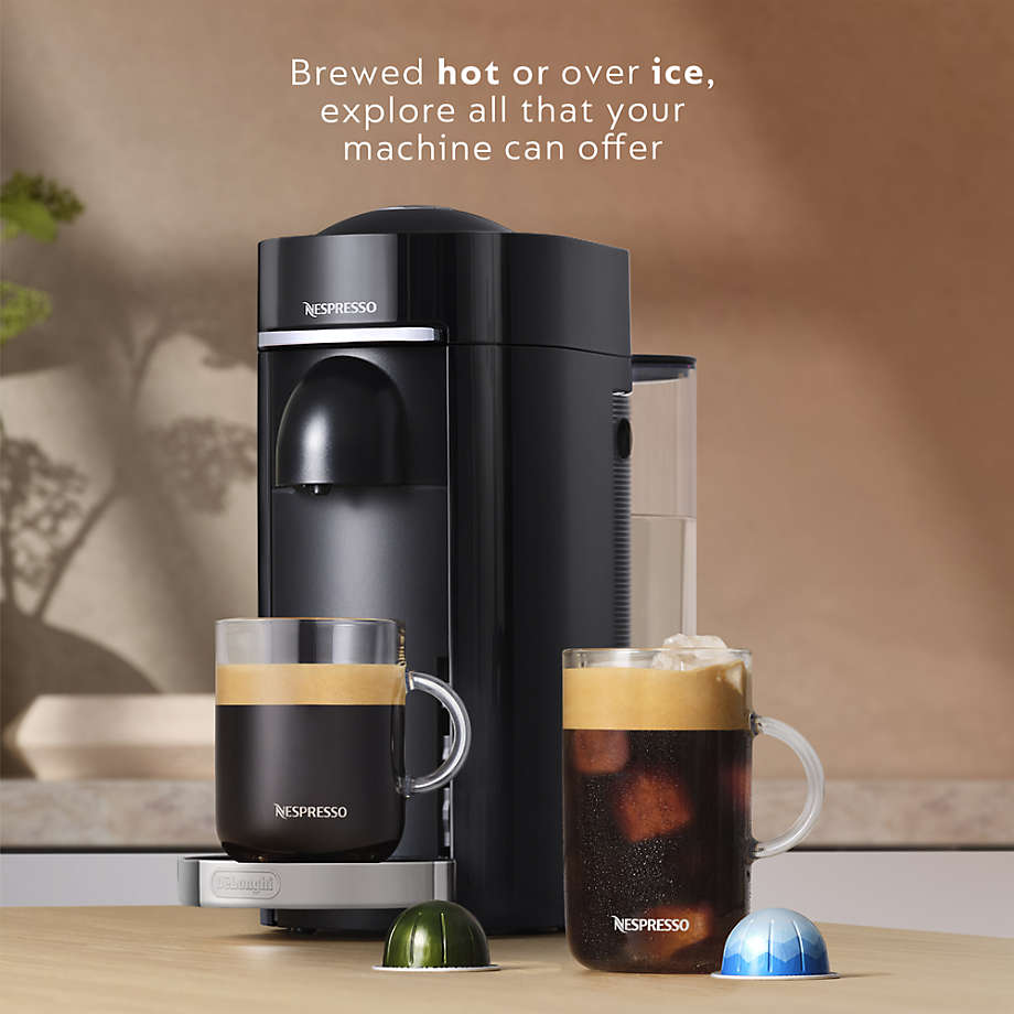 Nespresso by De Longhi Black VertuoPlus Deluxe Coffee and Espresso