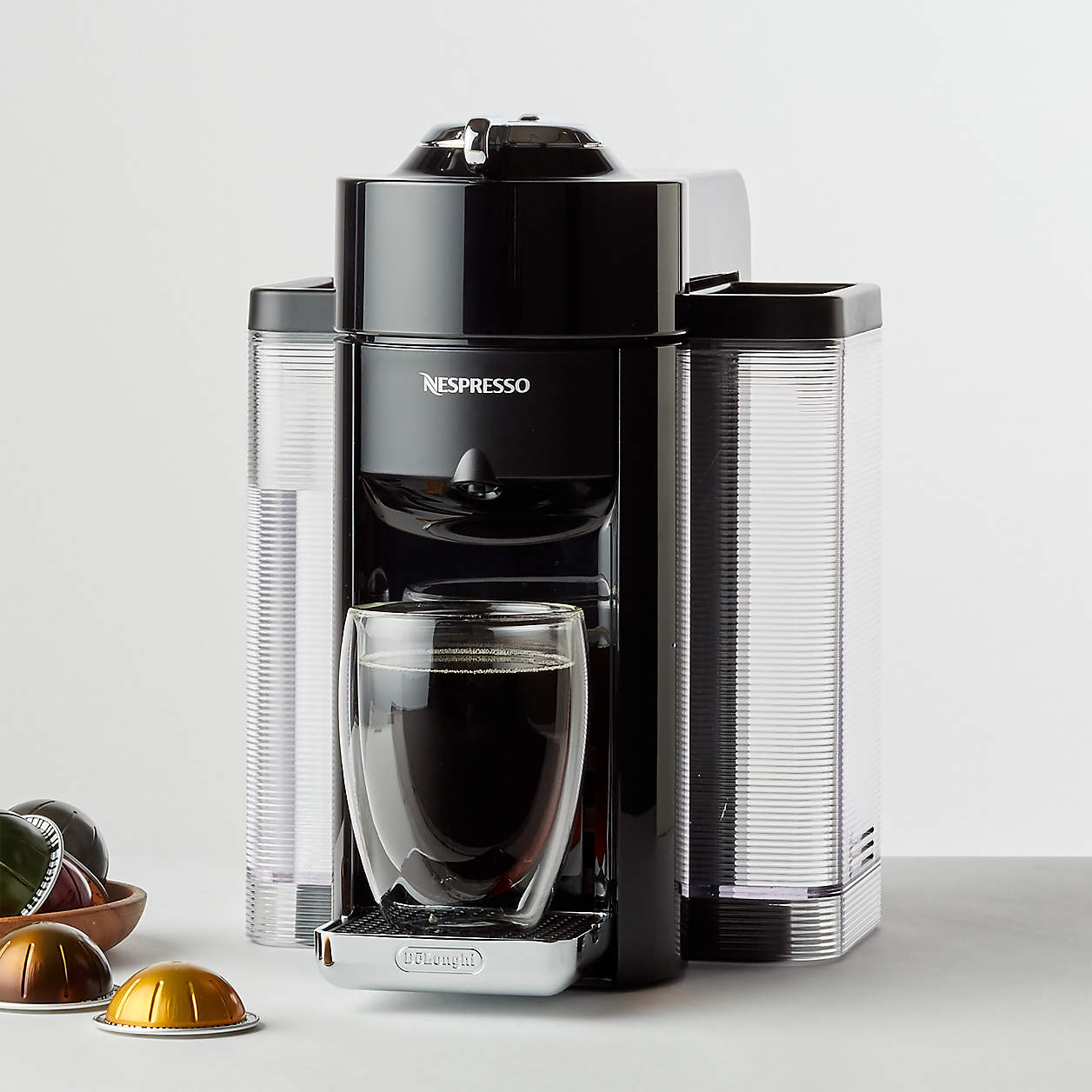 Nespresso by De'Longhi Black Vertuo Coffee and Espresso Machine ...