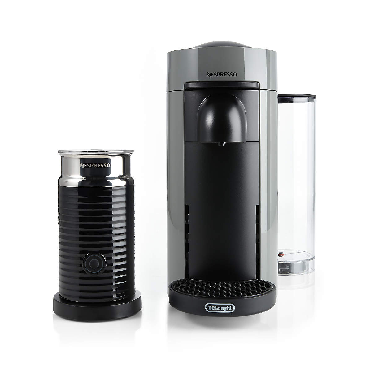 Nespresso by De'Longhi Grey VertuoPlus Coffee and Espresso Machine