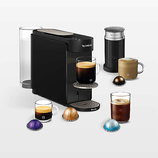 Nespresso ® by Breville ® Black Vertuo UP Espresso Machine Bundle