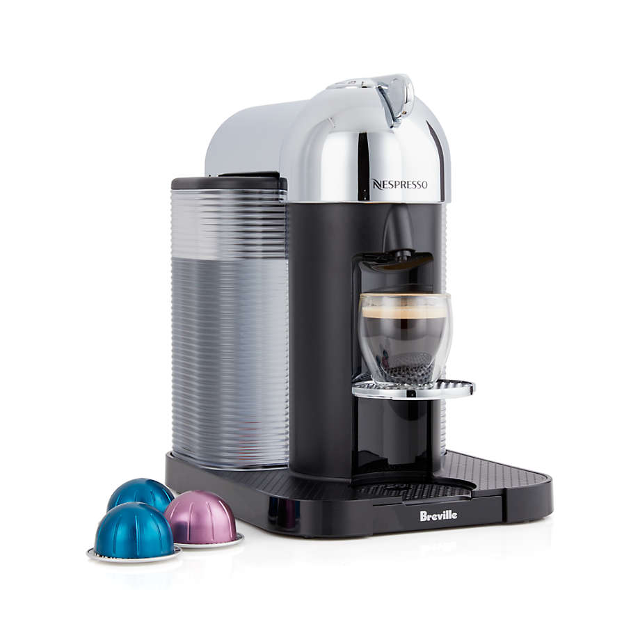 Nespresso ® by Breville ® Vertuo Chrome Coffee and Espresso Machine
