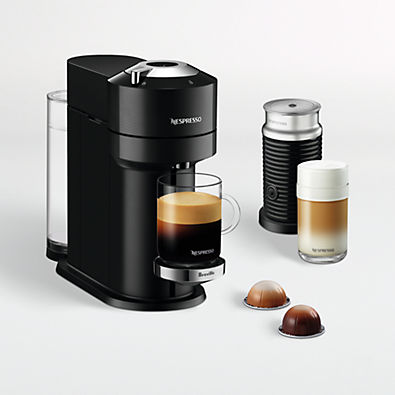 View Nespresso ® by Breville ® Classic Black Vertuo Next Premium Coffee and Espresso Machine with Aeroccino Frother details