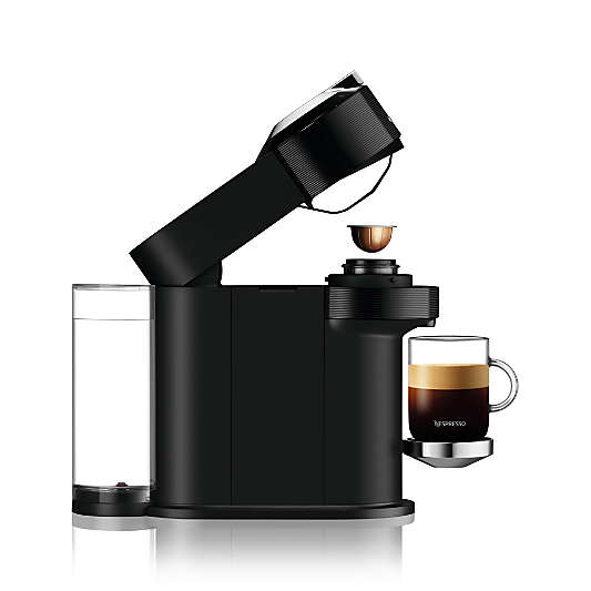 Nespresso ® by Breville ® Classic Black Vertuo Next Premium Coffee and Espresso Machine with Aeroccino Frother