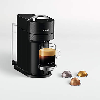by Breville Classic Black Vertuo Next Premium Coffee and Espresso Machine with Aeroccino Bundle + Reviews | Crate &