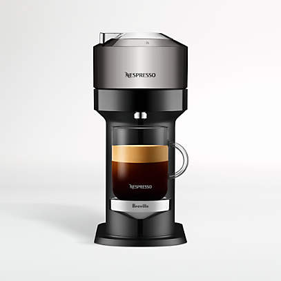Nespresso by Breville Vertuo Next Dark Chrome Coffee and Espresso Machine with Frother