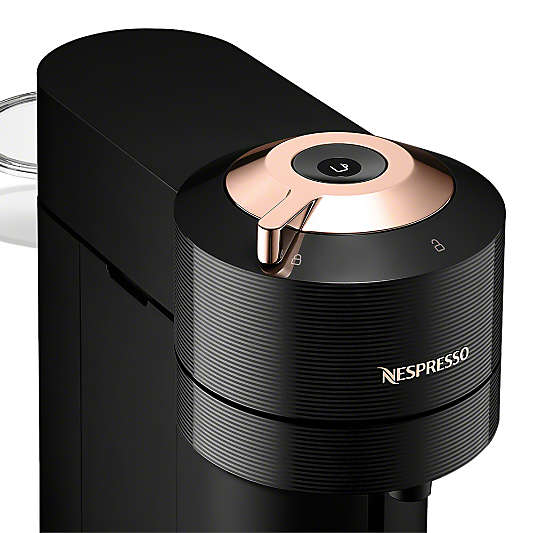 Nespresso ® by De'Longhi ® Rose Gold and Black Vertuo Next Coffee and Espresso Machine