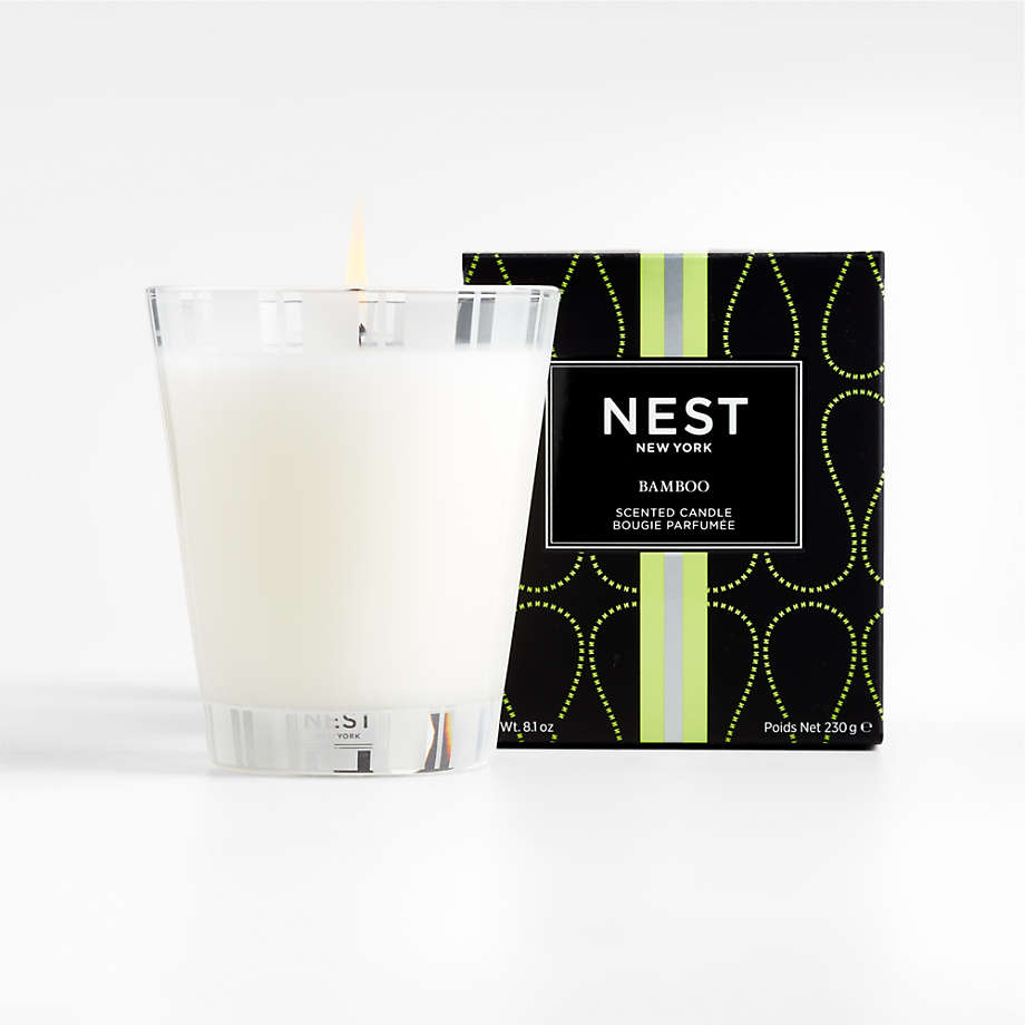 NEST New York Bamboo Scented Candle Crate & Barrel