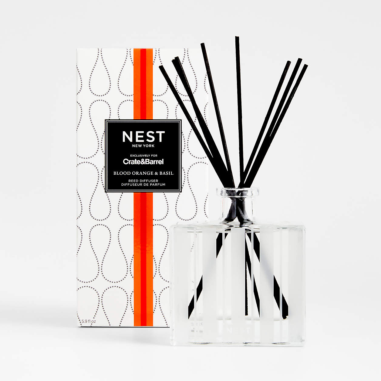 NEST New York Basil and Blood Orange Reed Diffuser + Reviews | Crate