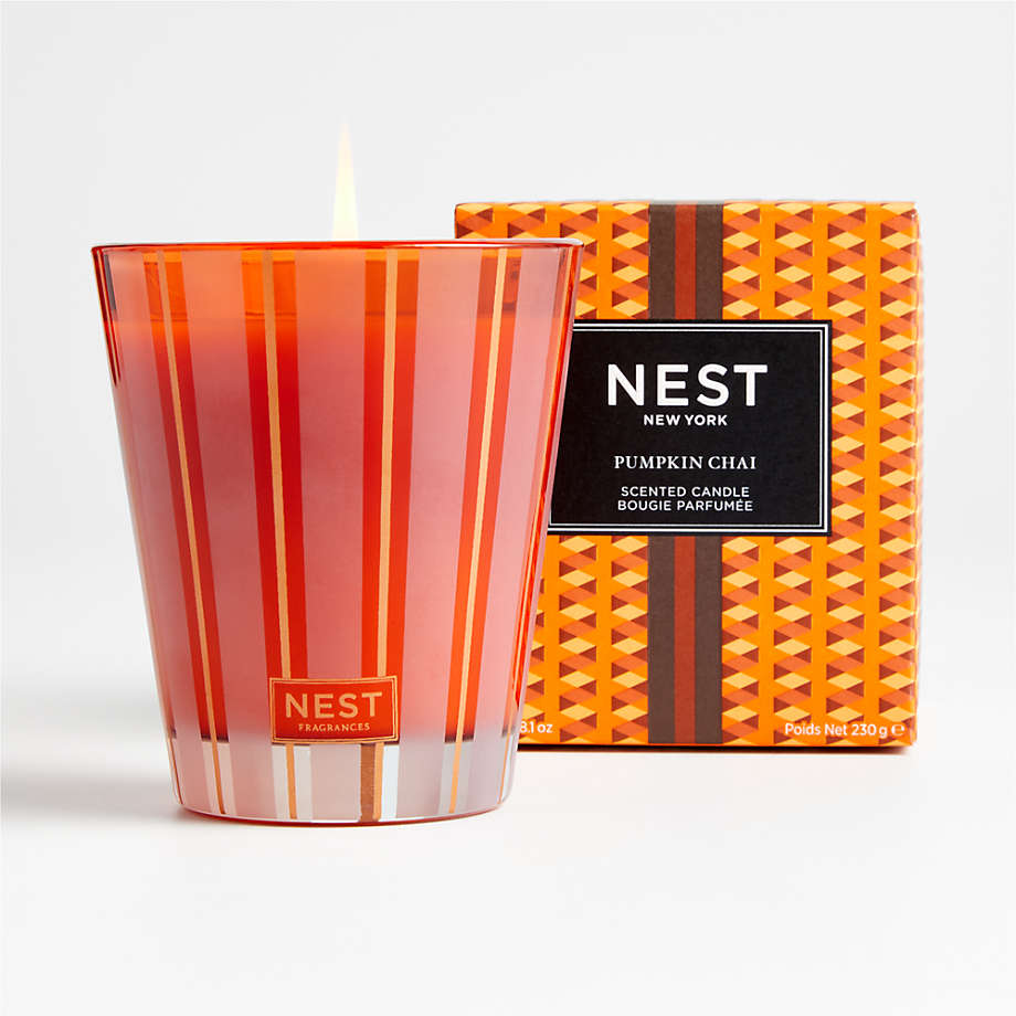 NEST New York Pumpkin Chai Scented Candle + Reviews Crate & Barrel
