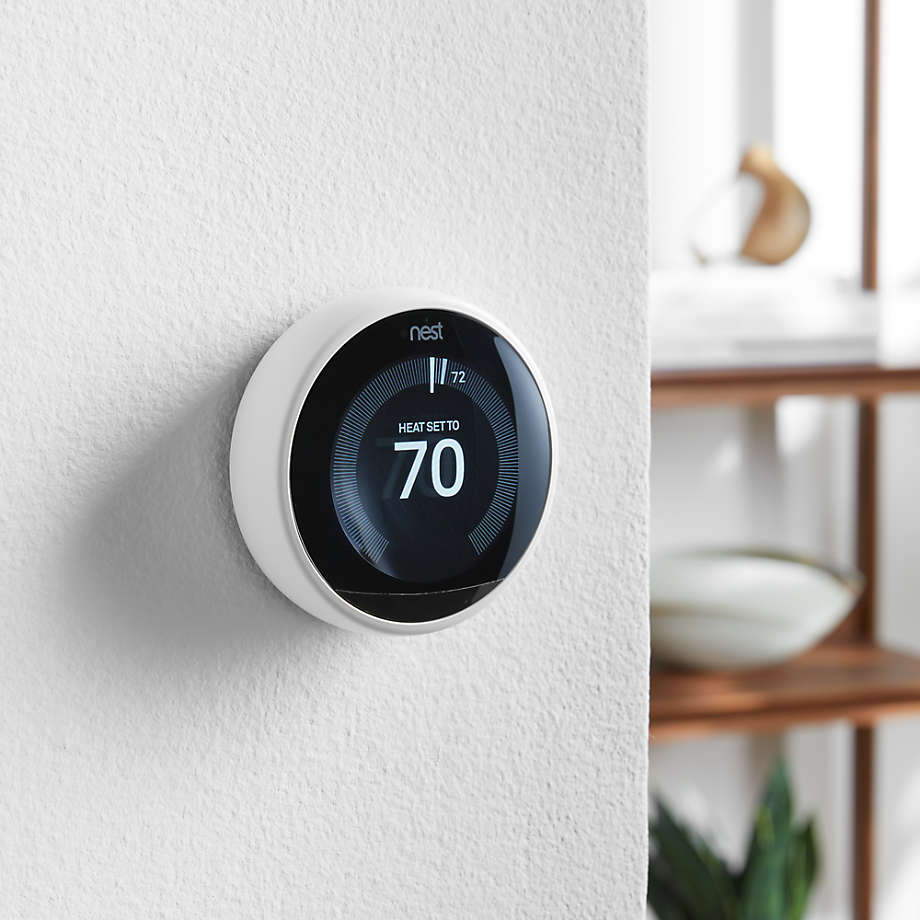 Google Nest White Thermostat + Reviews