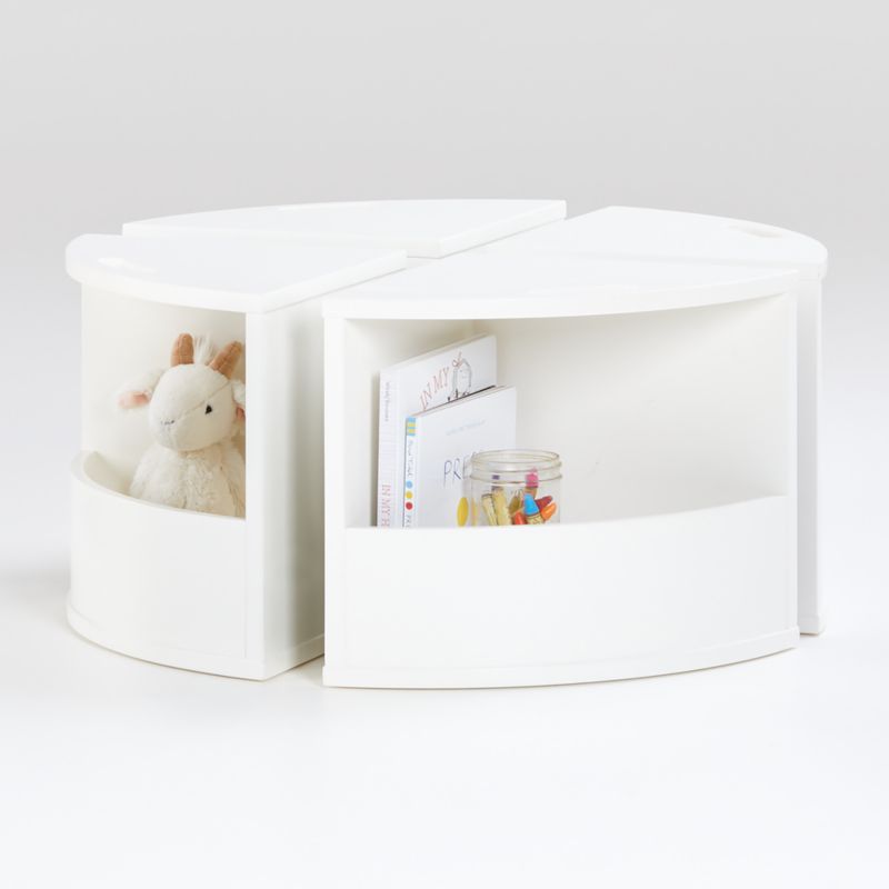 Nesting Kids White Play Chairs - image 0 of 6