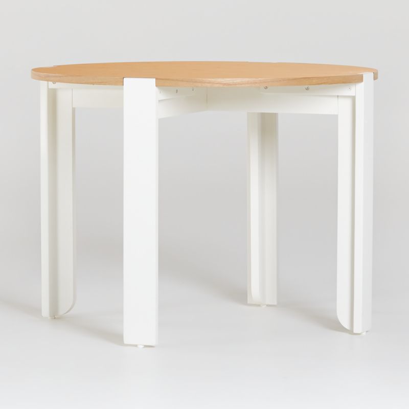 Nesting White and Natural Wood Kids Play Table - image 0 of 11