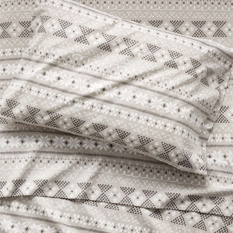 fair isle flannel sheets