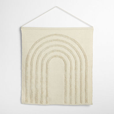 View Neutral Rainbow Wall Tapestry details