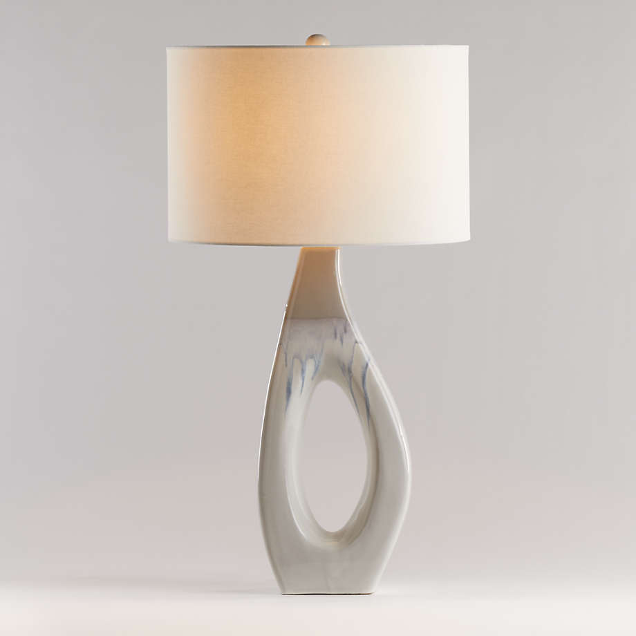 Neve Sculptural Table Lamp + Reviews Crate & Barrel