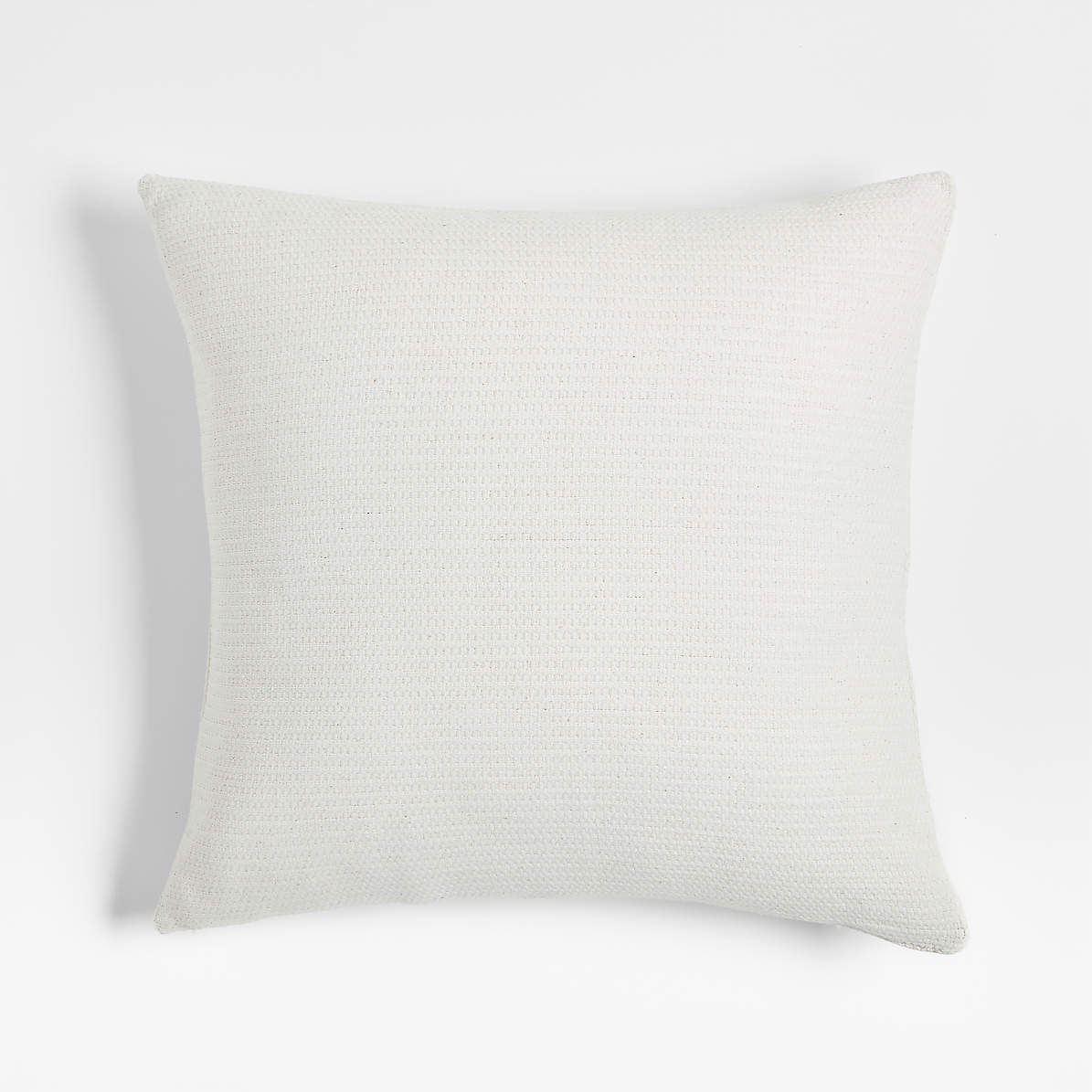 Feather Filled Square Throw Pillow White - Threshold™