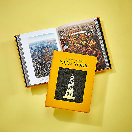"Trope New York" Leather Home Decor Book